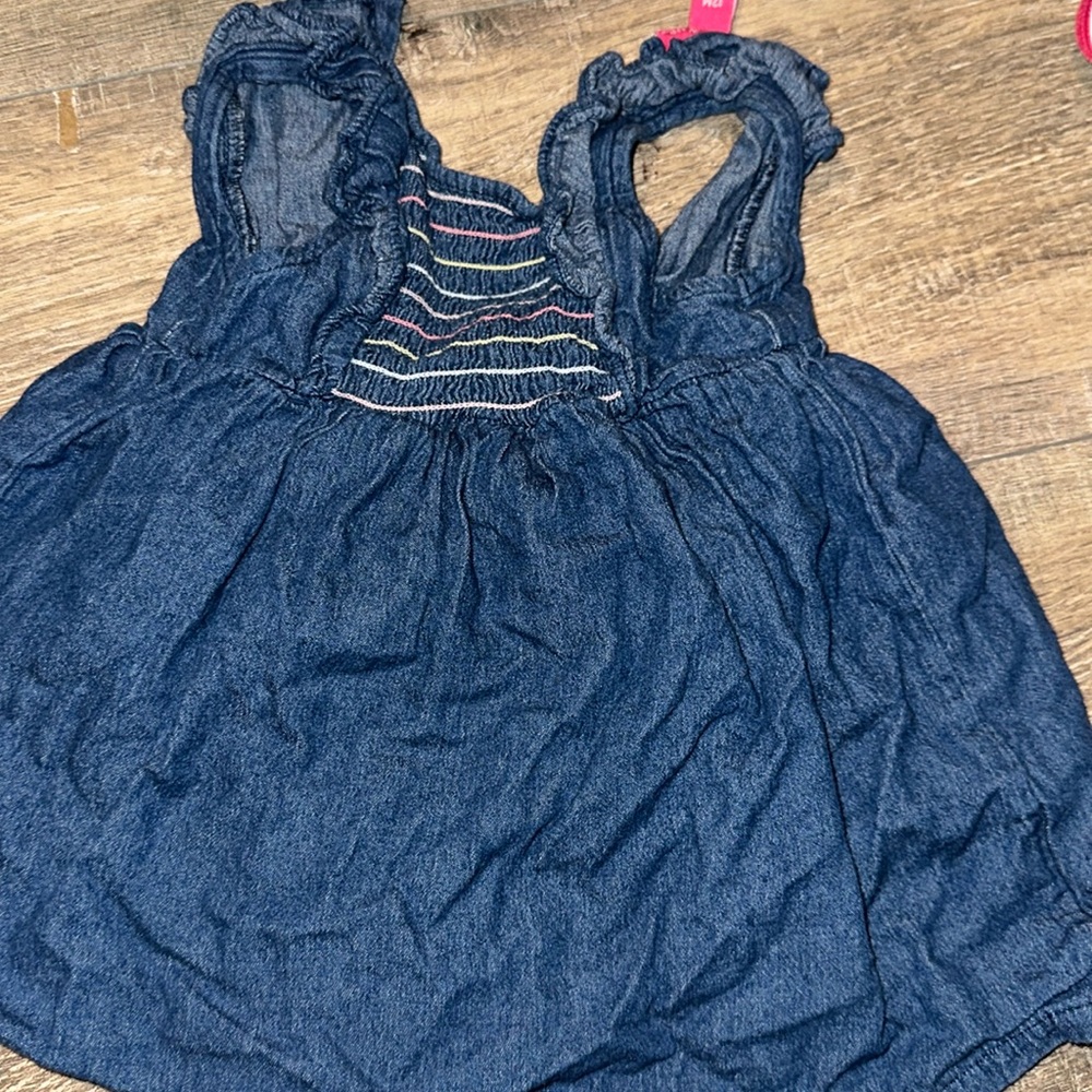 Babygirl blue Jean dress